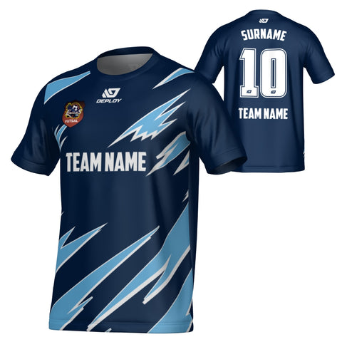 CHANDLER FUTSAL - SHARP - NAVY & SKY BLUE