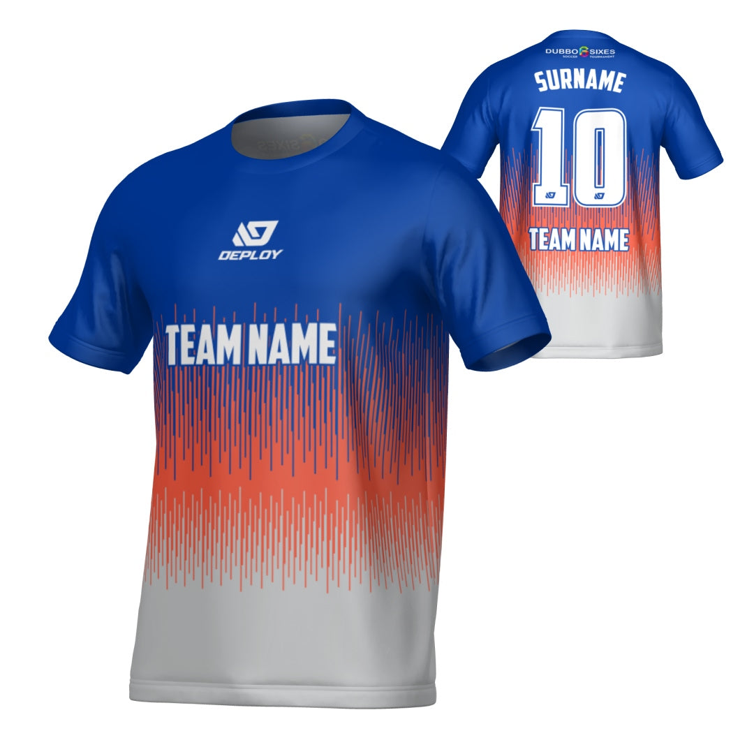 DUBBO 6s SUMMER - FADE ROYAL BLUE