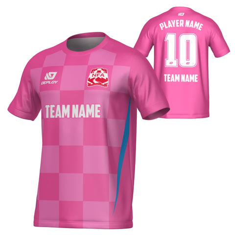NEPEAN FA SUMMER - CHECKERS - PINK