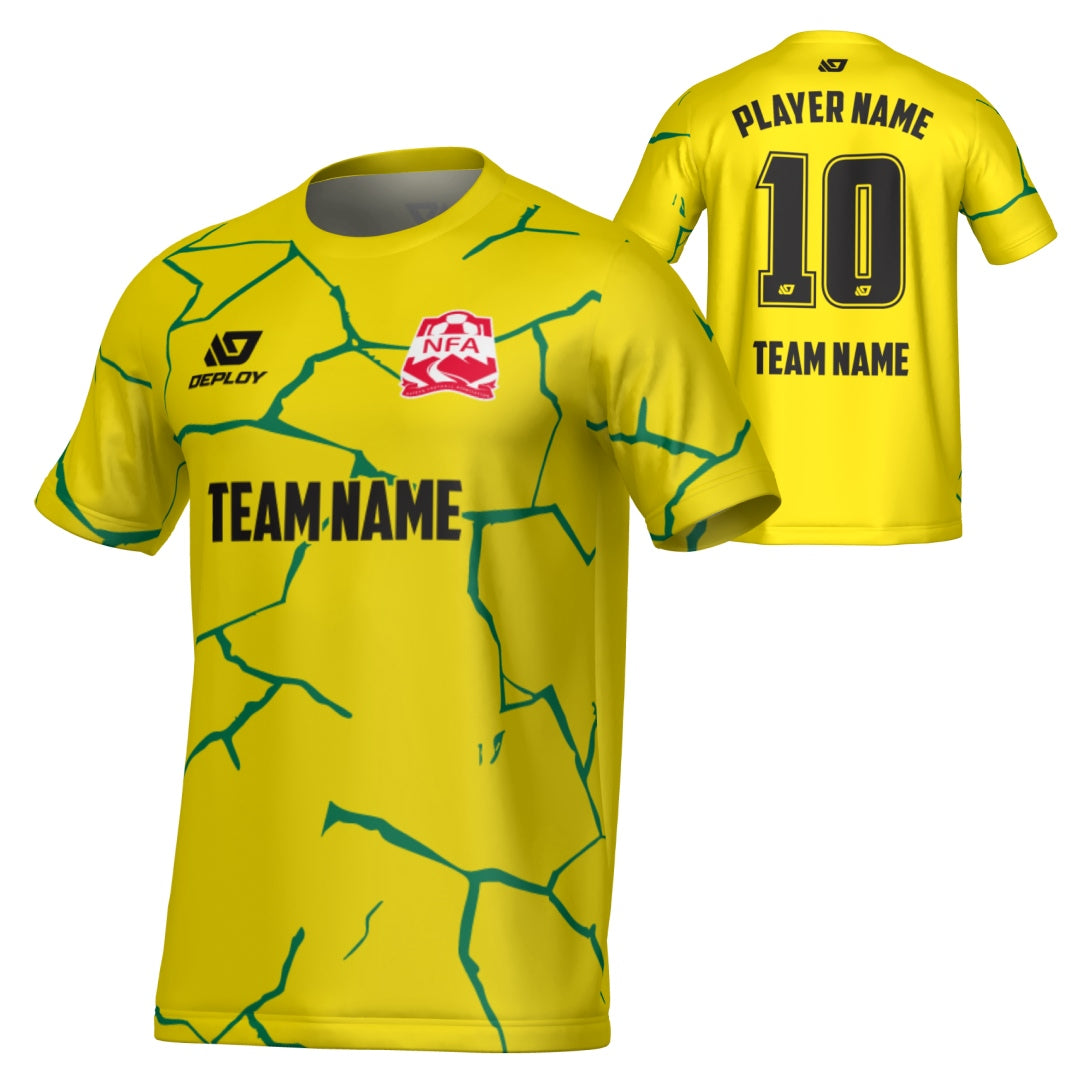 NEPEAN FA SUMMER - CRACKS - YELLOW