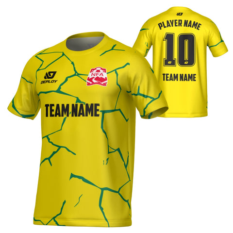 NEPEAN FA SUMMER - CRACKS - YELLOW