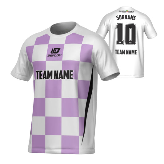 DUBBO 6s SUMMER - CHECKERS PURPLE