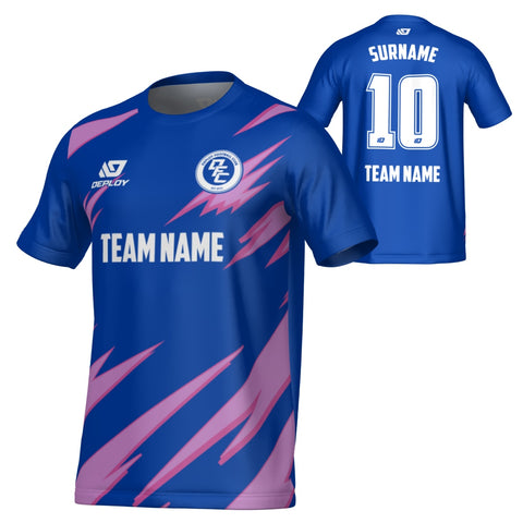 Sharp Jersey - Royal Blue & Purple