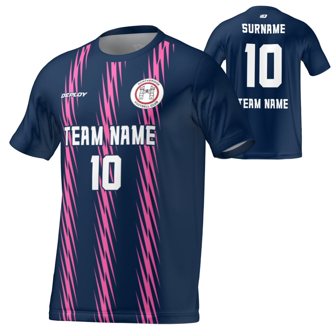 Northbridge FC - Flight Jersey Flash - Navy/Pink