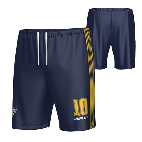 East Gippsland United FC - Home Playing Shorts - Unisex & Youth - Deploy Football - Australia's Best Footballs & Soccer Balls