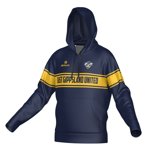 East Gippsland United FC - Versa Hoodie - Men - Deploy Football - Australia's Best Footballs & Soccer Balls