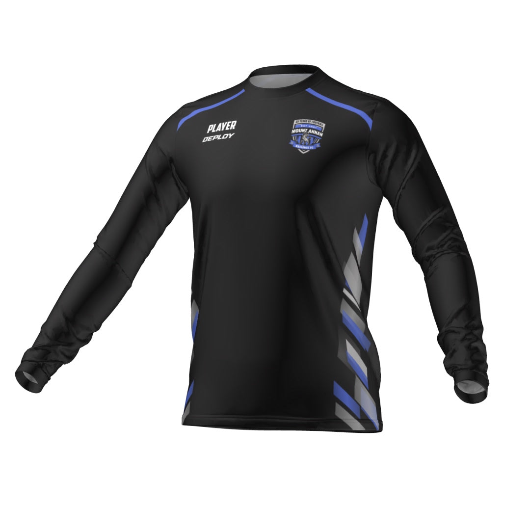 Mt Annan Mustangs - Long Sleeve Training Jersey - Men - Deploy Football - Australia's Best Footballs & Soccer Balls