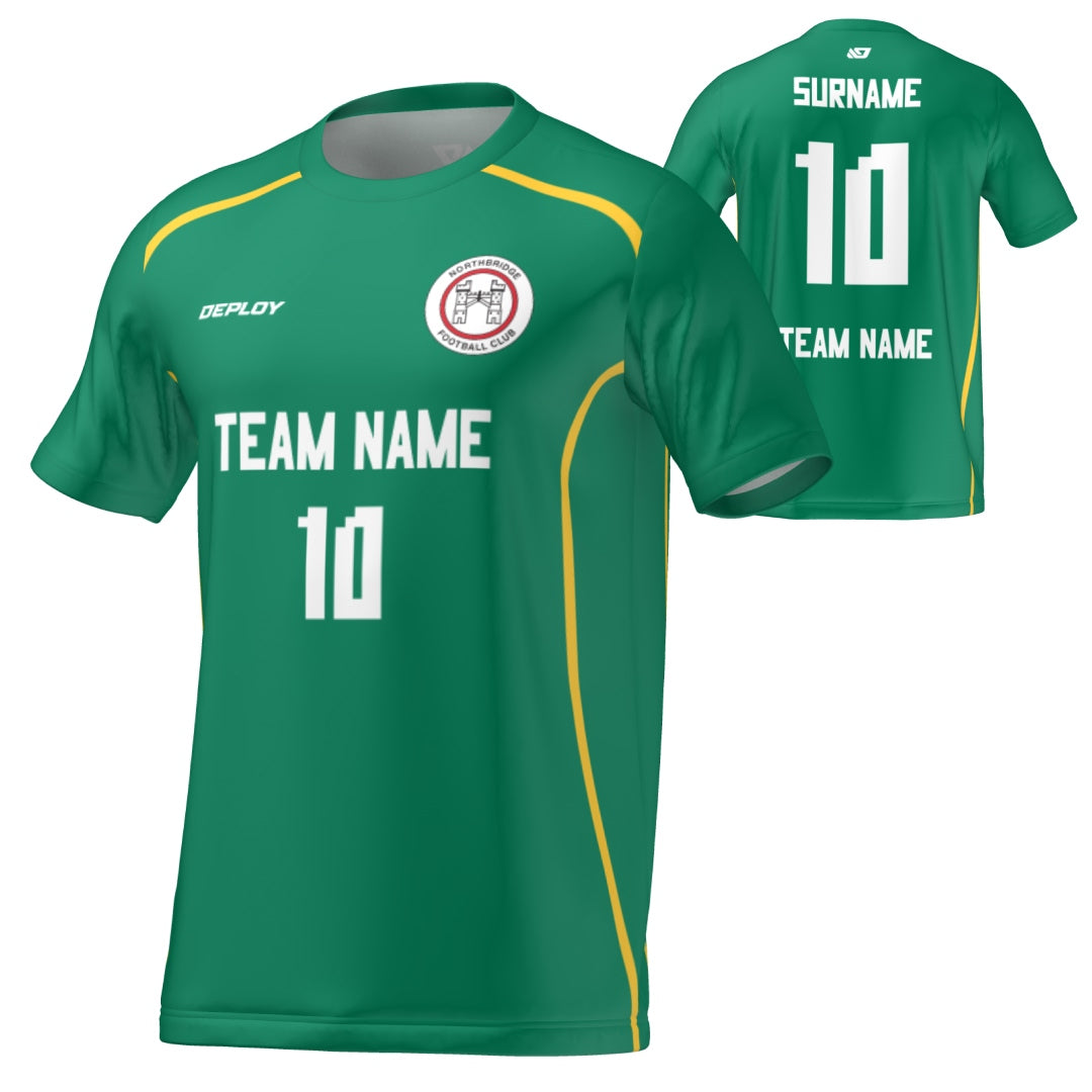 Northbridge FC- Flight Jersey Lines- Green