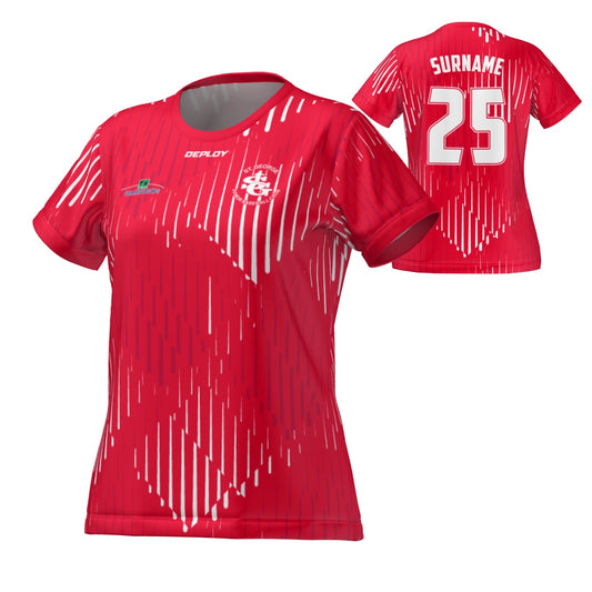 St George Junior Baseball Club - Training Jersey Red - Ladies