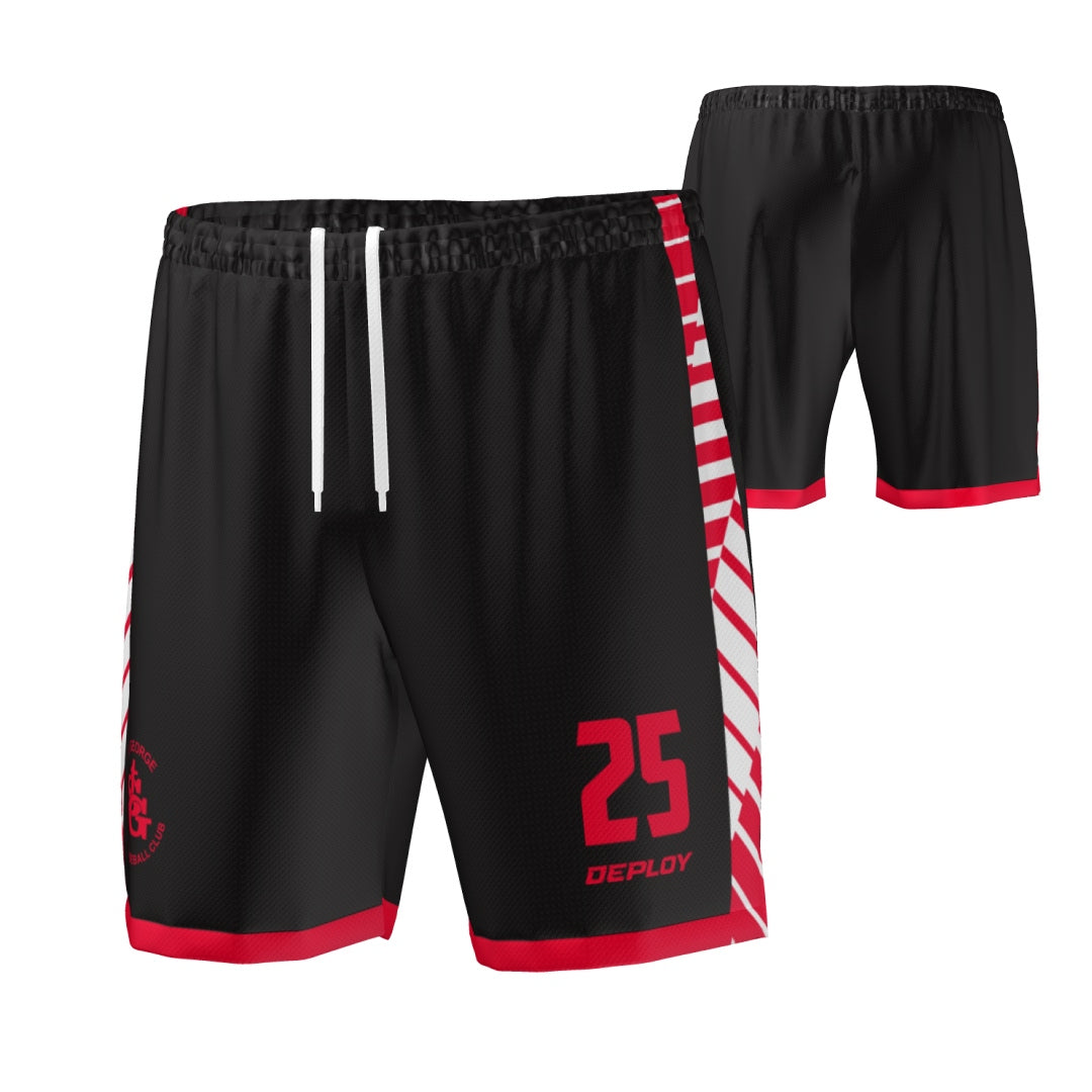 St George Junior Baseball Club - Training Shorts 2 - Unisex & Youth - Deploy Football - Australia's Best Footballs & Soccer Balls