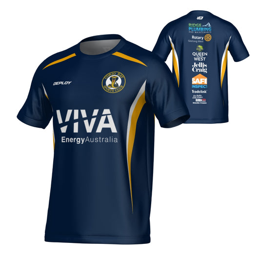 Corio Bay Sports Club - Training Jersey - Deploy Football - Australia's Best Footballs & Soccer Balls