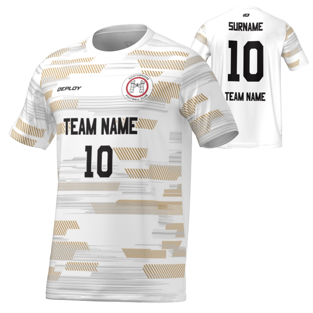 Northbridge FC - Flight Jersey Glitch - White