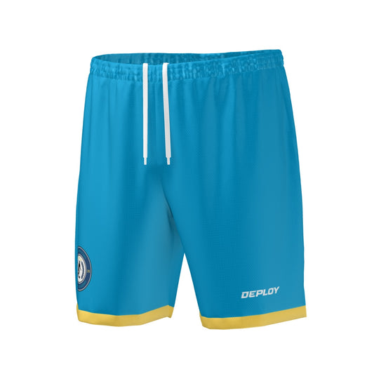Emerging Stars Football Academy - Training Shorts Yellow - Unisex & Youth - Deploy Football - Australia's Best Footballs & Soccer Balls