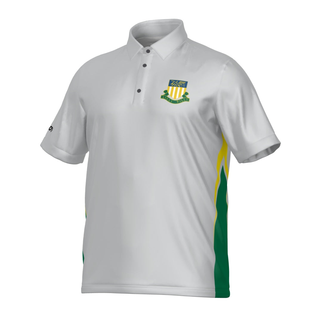 Lilli Pilli Public School Staff Polo - Grey Pattern - Unisex