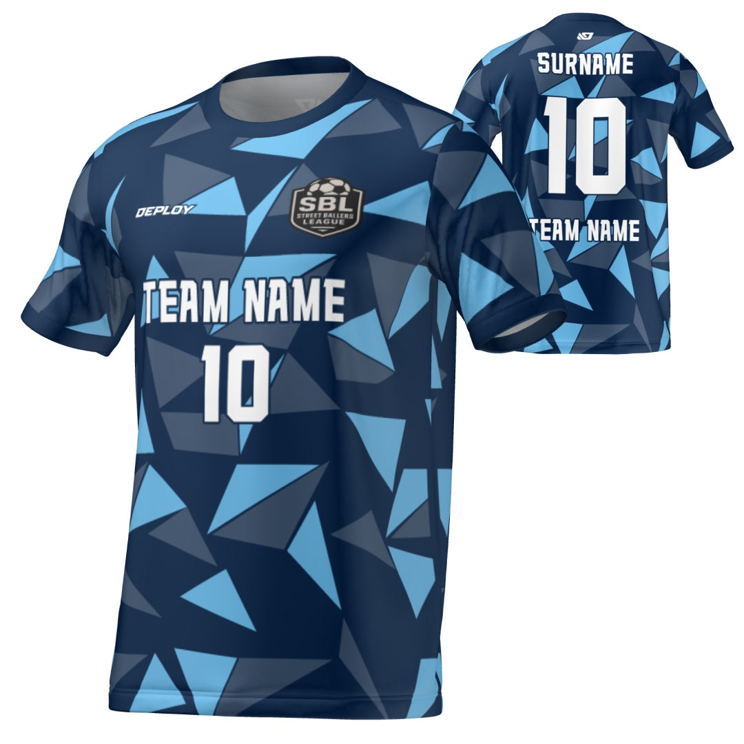 Street Ballers League - Flight Jersey Fragments - Navy