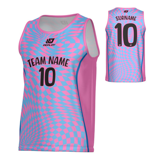 Vortex Sports Singlet - Pink