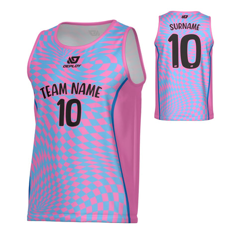 Vortex Sports Singlet - Pink