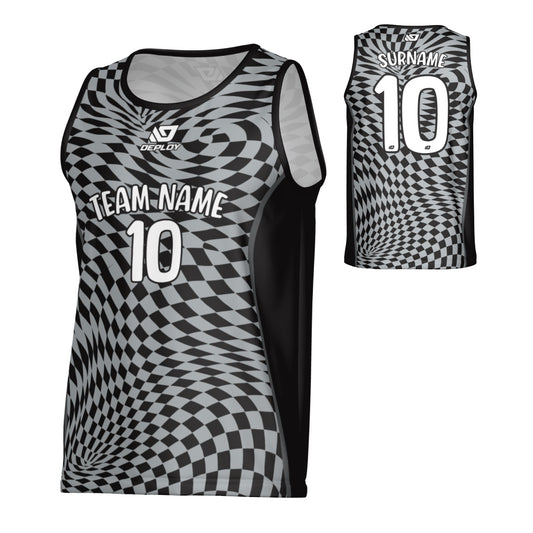 Vortex Sports Singlet - Black