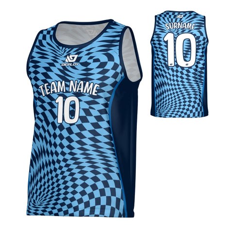 Vortex Sports Singlet - Navy