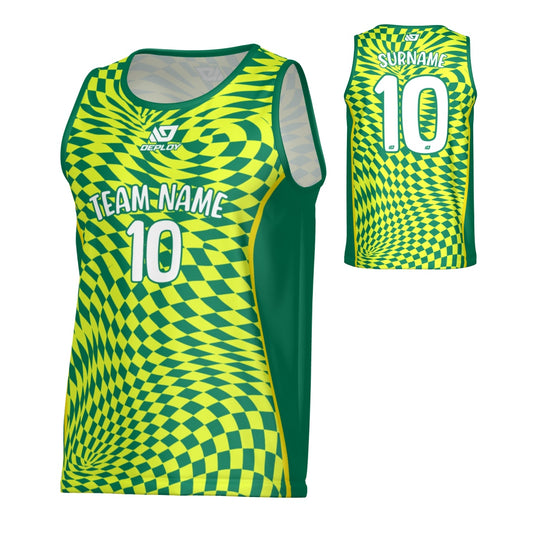 Vortex Sports Singlet - Green