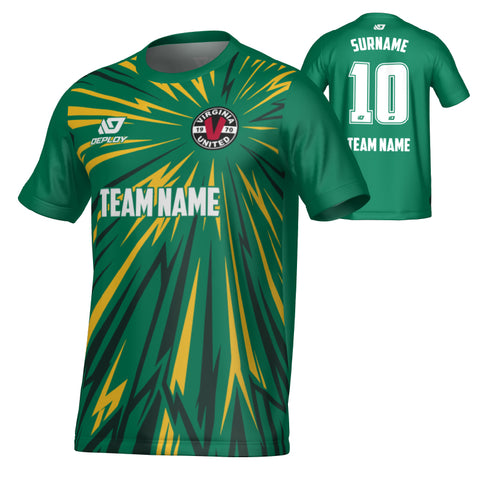 VIRGINIA UNITED SUMMER - BURST - GREEN