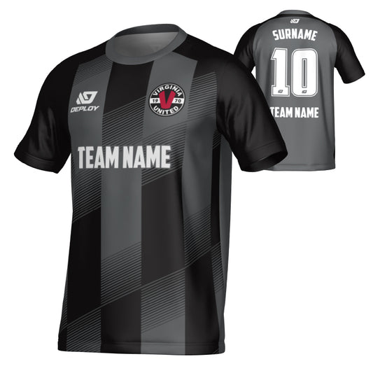 VIRGINIA UNITED SUMMER - VECTOR - BLACK
