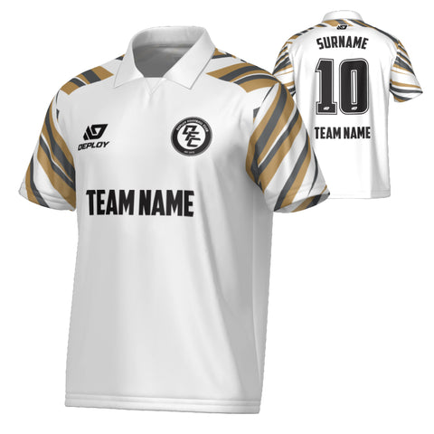 Surge Collared Jersey - White