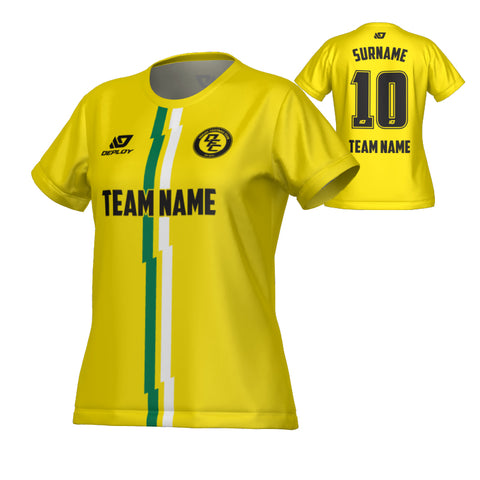 Lightning Womens Jersey - Yellow