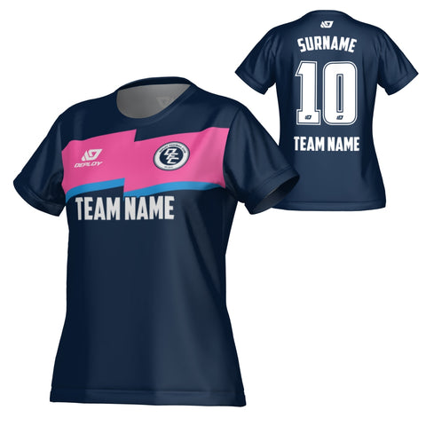 Zag Womens Jersey - Navy & Pink