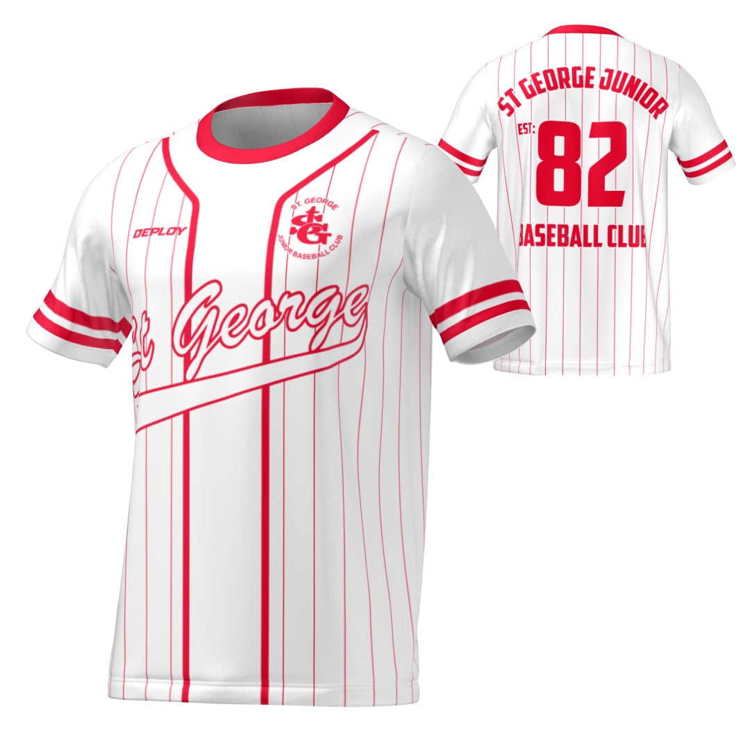St George Junior Baseball Club - Supporters Jersey EST’82 - Unisex & Youth