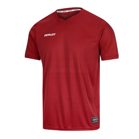 Deploy Legacy Football Jersey - Red - Deploy Football - Australia's Best Footballs & Soccer Balls