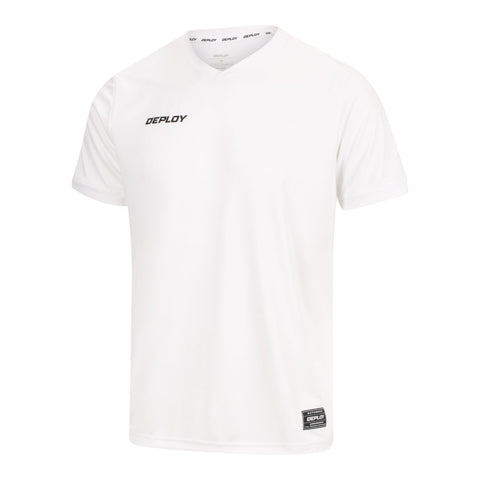 Deploy Legacy Football Jersey - White - Deploy Football - Australia's Best Footballs & Soccer Balls