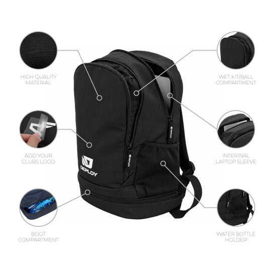 Deploy Essentials Backpack - Black