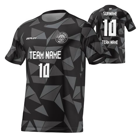 Flight Jersey Fragments - Black