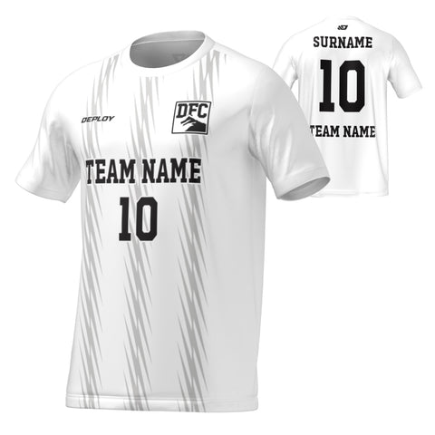 Flight Jersey Flash - White - Deploy Football - Australia's Best Footballs & Soccer Balls