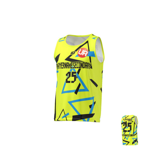 URBAN REC - FLIGHT SINGLET TRIANGLE - NEON YELLOW