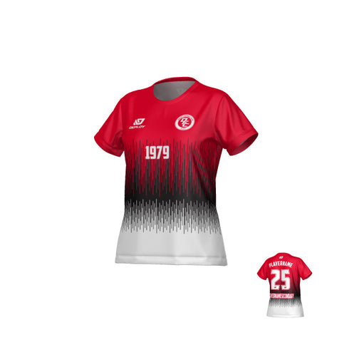 Fade Womens Jersey - Red