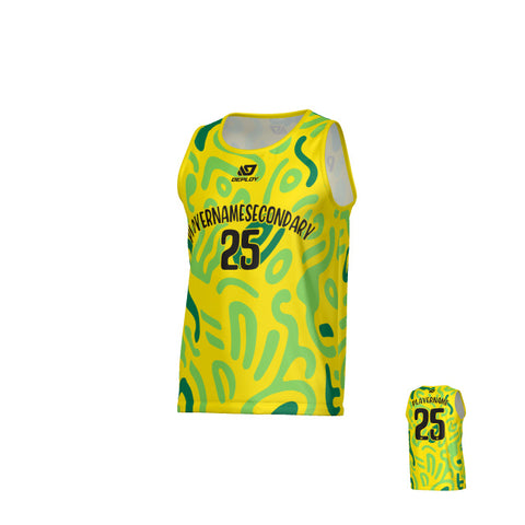 Swell Sports Singlet - Yellow