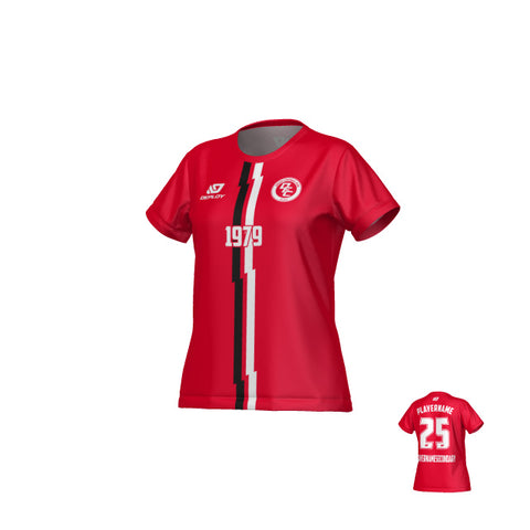 Lightning Womens Jersey - Red