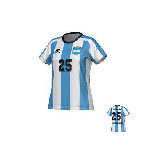 Argentina Home Womens Jersey