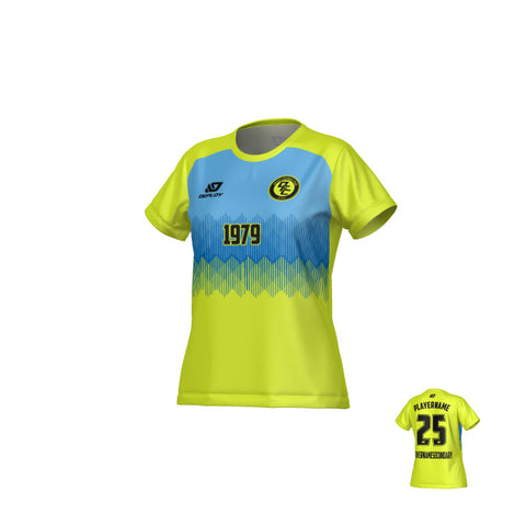 Echo  Womens Jersey - Neon Yellow