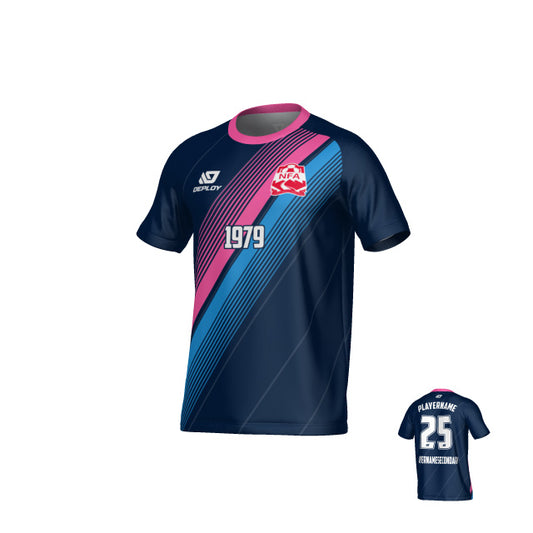 NEPEAN FA SUMMER - VELOCITY - NAVY & PINK
