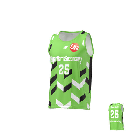 URBAN REC - FLIGHT SINGLET ARROWS - NEON GREEN