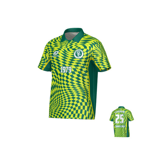Vortex Collared Jersey - Green