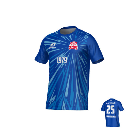 NEPEAN FA SUMMER - BURST - BLUE