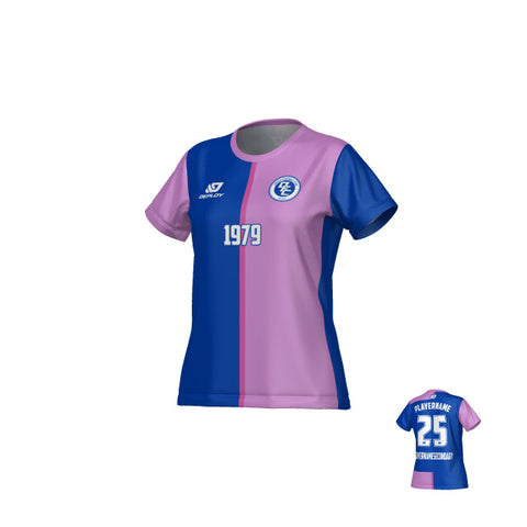 Split Womens Jersey - Royal Blue & Purple