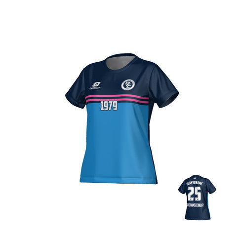 Summit Womens Jersey - Navy & Pink