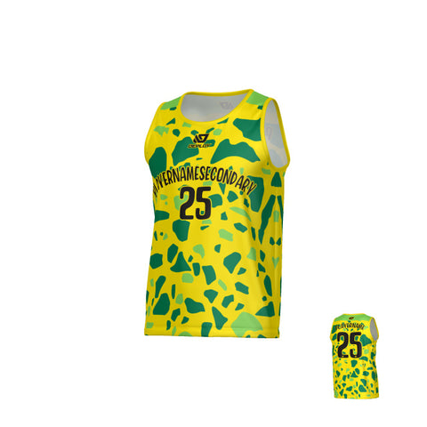 Pebbles Sports Singlet - Yellow