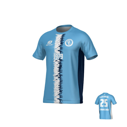 Rift Jersey - Sky Blue & Navy