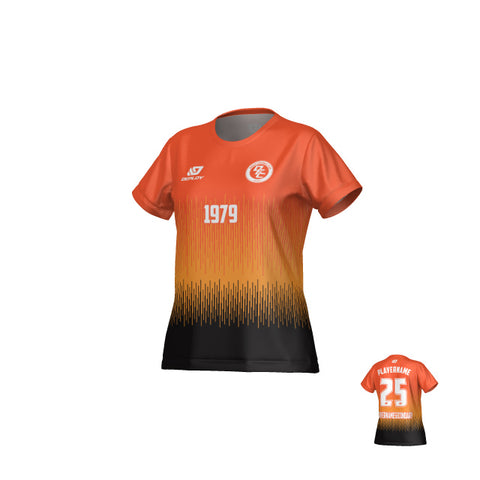 Fade Womens Jersey - Orange